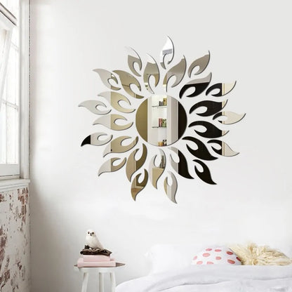 Sun Shaped Wall Decor Decal Stickers