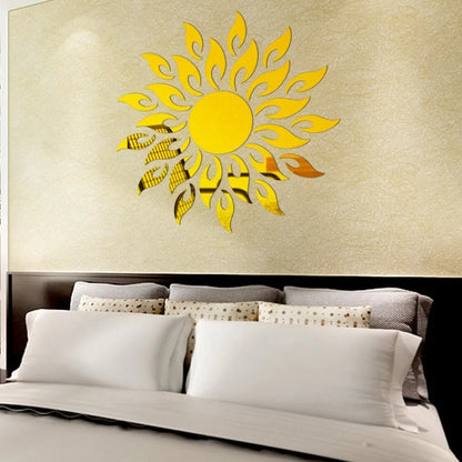 Sun Shaped Wall Decor Decal Stickers
